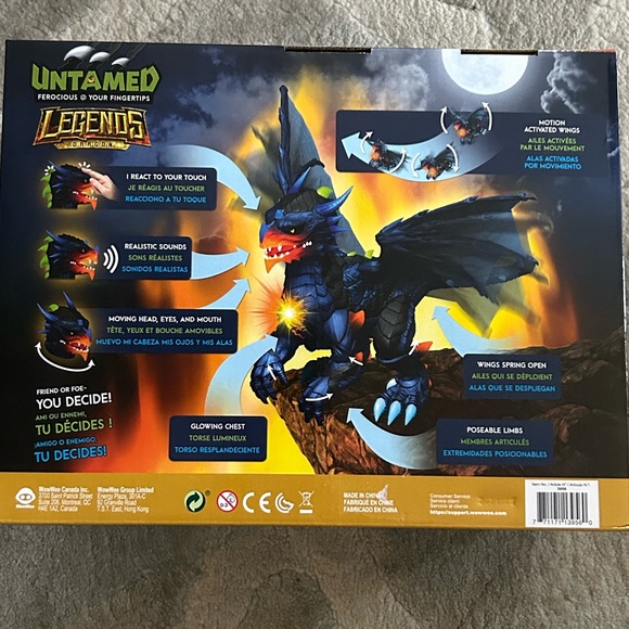 Untamed legends Dragon figurine - Picture 5 of 5